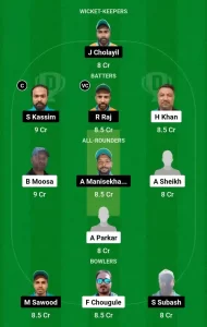 GC vs PST Match 7 Dream11 Team Prediction