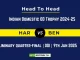 HAR vs BEN Player Battle, Head to Head Team Stats, Team Record – Indian Domestic OD Trophy 2024-25