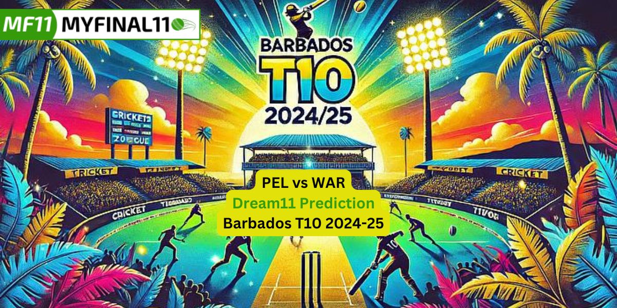 PEL vs WAR Match Prediction, 21st Match, West Indies Barbados T10: Win Prediction.