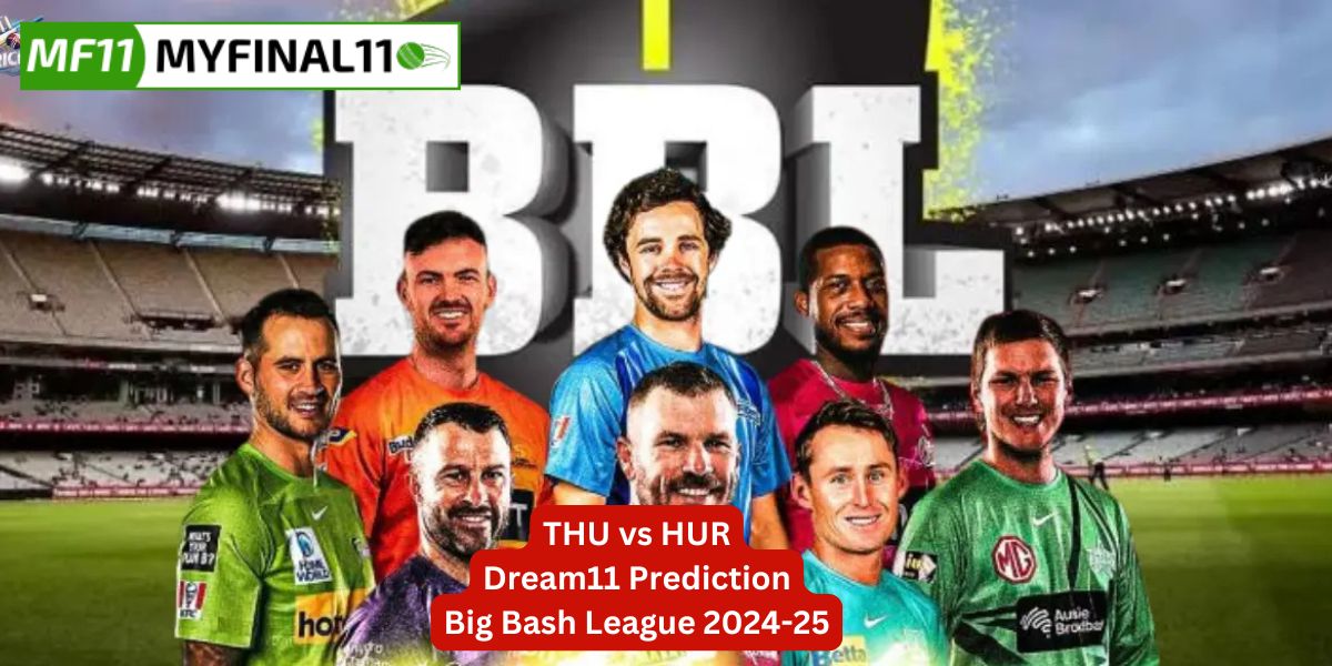 THU vs HUR Match Prediction, BBL 2025, 27th Match Win Prediction