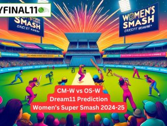 CM-W vs OS-W Match Prediction, 9th Match, Women's Super Smash: Win Prediction