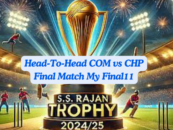 COM vs CHP Player Battle, Head to Head Team Stats, Team Record – Tamil Nadu T20 S.S.Rajan Trophy 2024-25