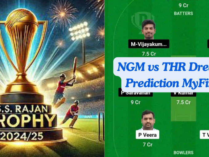 NGM vs THR Dream11 Prediction Today: Pre Quarter Final - 2 Pitch Report, Playing11 and Stats | Tamil Nadu T20 S.S.Rajan Trophy 2024