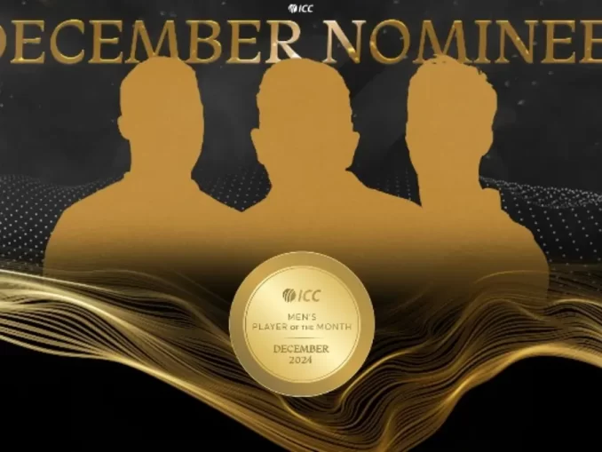 December's Best: ICC Player of the Month Nominees for Men and Women