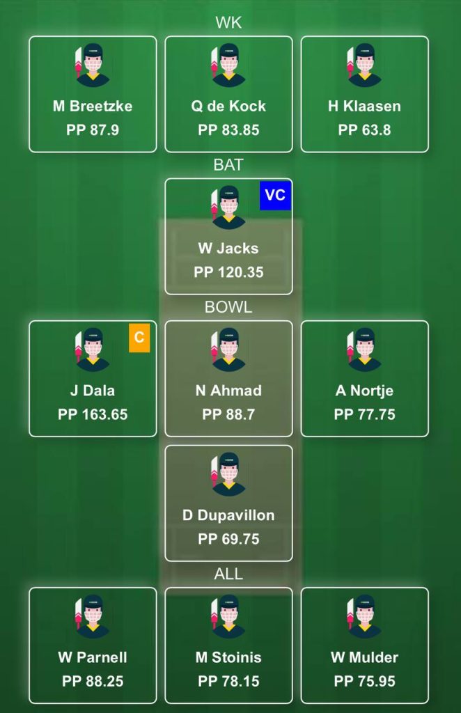 DSG vs PC Dream11 Prediction