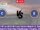 IN-C-W vs IN-E-W Live Score Match 3, Senior Women's One Day Challenger Trophy, 2025