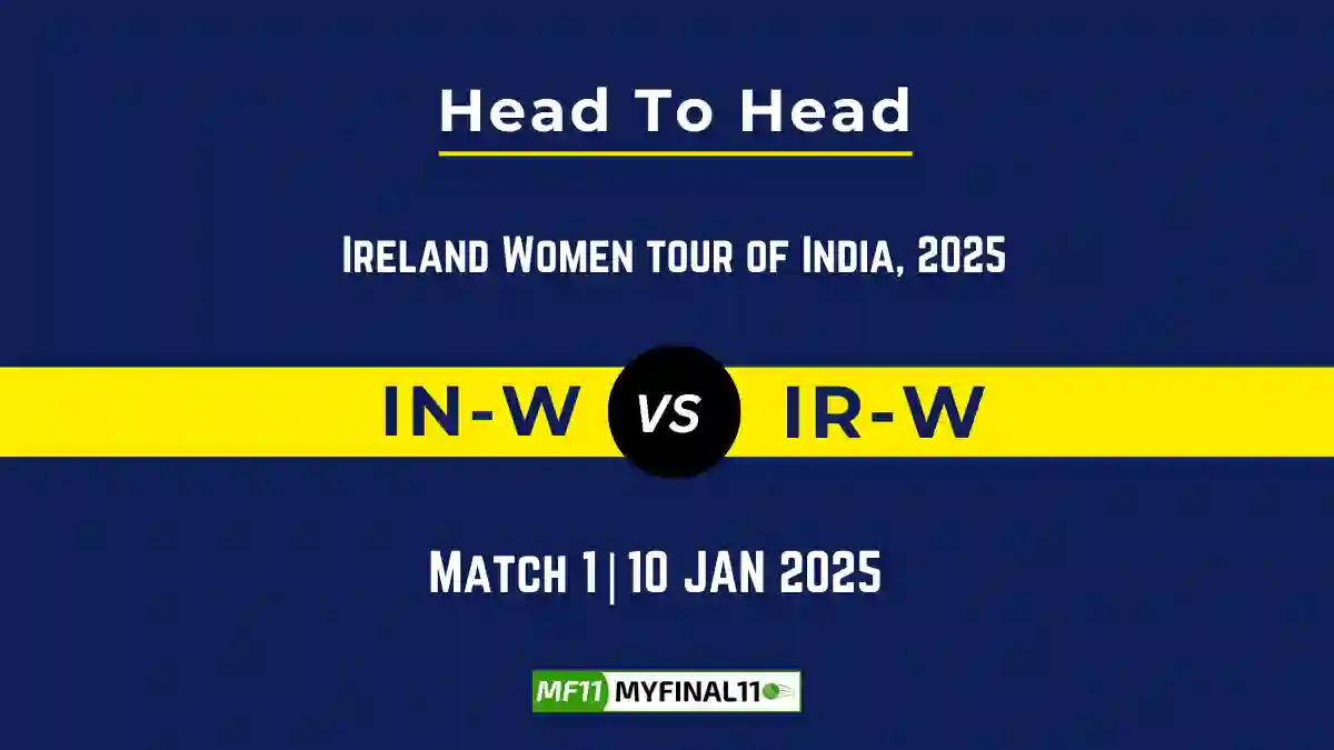 IN-W vs IR-W Player Battle, Head to Head Team Stats, Team Record 2025