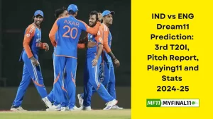 IND vs ENG Dream11 Prediction, 3rd T20I, Pitch Report & Stats 2025