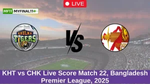 KHT vs CHK Live Score Match 22, Bangladesh Premier League, 2025 (1)