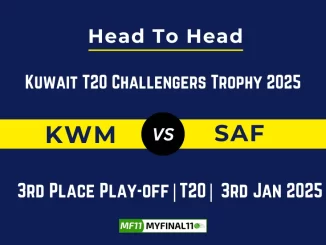 KWM vs SAF Player Battle, Head to Head Team Stats, Team Record