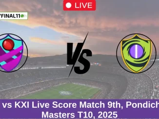 MXI vs KXI Live Score: Scorecard, Ball by Ball Commentary