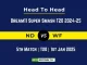 ND vs WF Player Battle, Head to Head Team Stats, Team Record – Dream11 Super Smash T20 2024-25