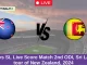 NZ vs SL Live Score: Scorecard, Ball by Ball Commentary - 2nd OD