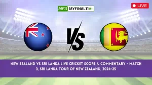 NZ vs SL Live Score Scorecard, Ball by Ball Commentary - 3rd T20I, New Zealand vs Sri Lanka T20I 2024-25