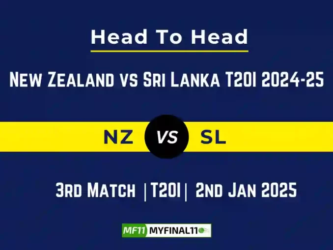 NZ vs SL Player Battle, Head to Head Team Stats, Team Record – New Zealand vs Sri Lanka T20I 2024-25