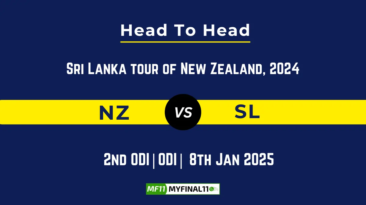 NZ vs SL Player Battle, Head to Head Team Stats, Team Record