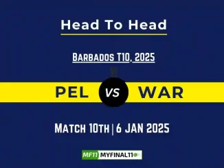 PEL vs WAR Player Battle, Head to Head Team Stats, Team Record 2025