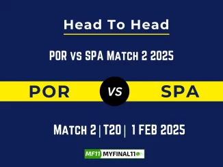 POR vs SPA Player Battle, Head to Head Team Stats, Team Record