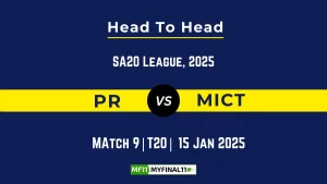 PR vs MICT Player Battle, Head to Head Team Stats, Team Record