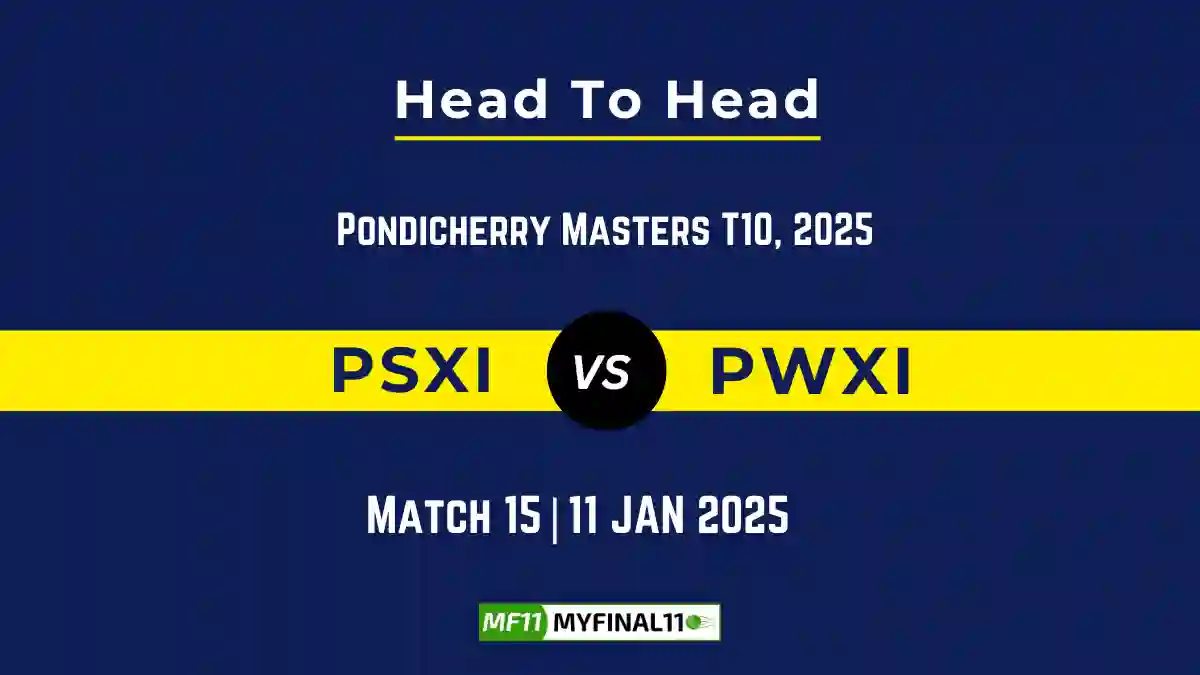 PSXI vs PWXI Player Battle, Head to Head Team Stats, Team Record 2025