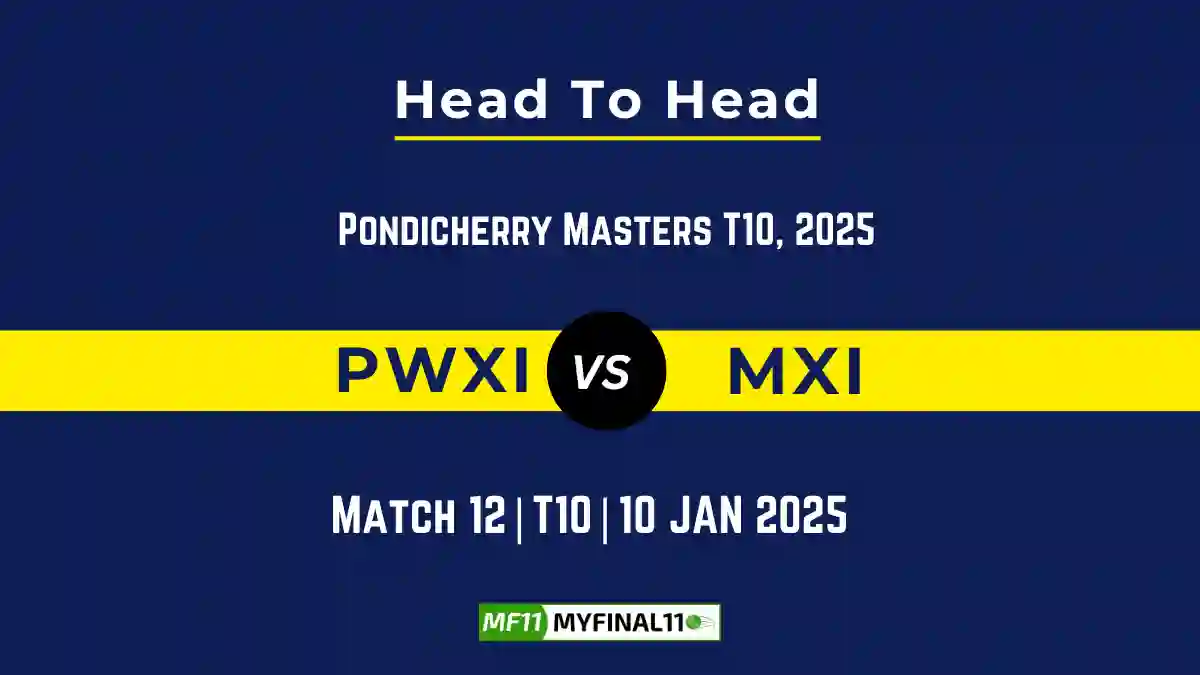 PWXI vs MXI Player Battle, Head to Head Team Stats, Team Record 2025