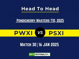 PWXI vs PSXI Player Battle, Head to Head Team Stats, Team Record 2025