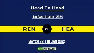 REN vs HEA Player Battle, Head to Head Team Stats, Player Record