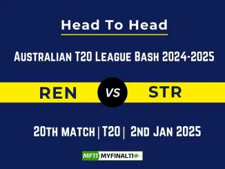 REN vs STR Player Battle, Head to Head Team Stats, Team Record