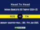 RJS vs TN Player Battle, Head to Head Team Stats, Team Record – Indian Domestic OD Trophy 2024-25