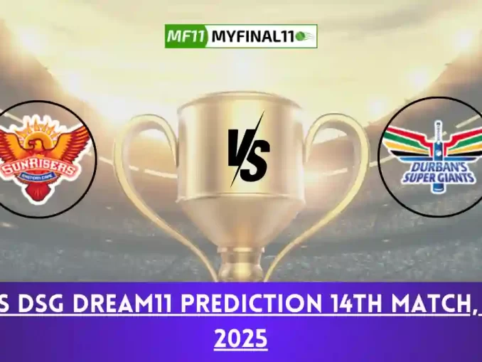 SEC vs DSG Dream11 Prediction 14th Match, SA20, 2025