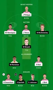 SIX vs HEA Dream11 Prediction