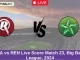 STA vs REN Live Score Match 23, Big Bash League, 2024