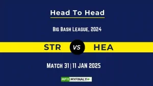 STR vs HEA Player Battle, Head to Head Team Stats, Team Record 2025