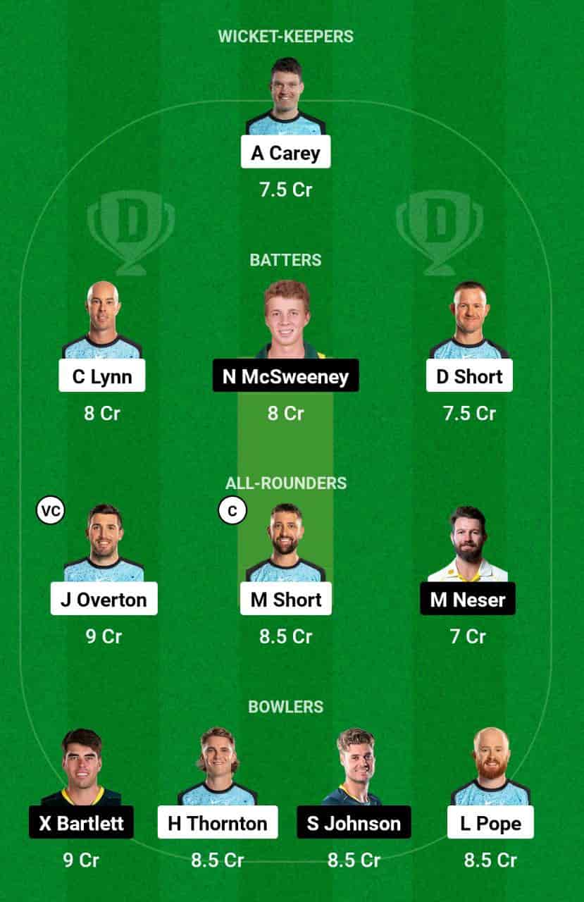 STR vs HEA Match 31 Dream11 Team Prediction Today Match