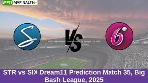 STR vs SIX Dream11 Prediction Match 35, Big Bash League, 2025