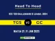 TGS vs GC Player Battle, Head to Head Team Stats, Team Record 2025