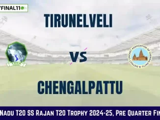 TNL vs CHP Dream11 Prediction Today Pre Quarter Final - 4 Pitch Report, Playing11 and Stats Tamil Nadu T20 SS Rajan T20 Trophy 2024-25