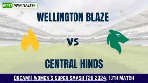 WB-W vs CH-W Dream11 Prediction Today: 10th Match Pitch Report, Playing11 and Stats | Dream11 Women's Super Smash T20 2024-25