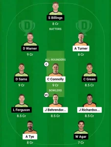 SCO vs THU Dream11 Prediction Today: Match 22 Pitch Report, Playing11 and Stats | Australian T20 League Bash 2024-25