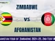 ZIM vs AFG Dream11 Prediction Today 2nd Test Pitch Report, Playing11 and Stats Zimbabwe vs Afghanistan 2024-25