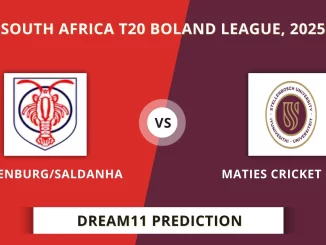 VDS vs MAT Dream11 Prediction, South Africa T20 Boland League, 2025