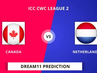 CAN vs NED Dream11 Prediction, ICC CWC League 2