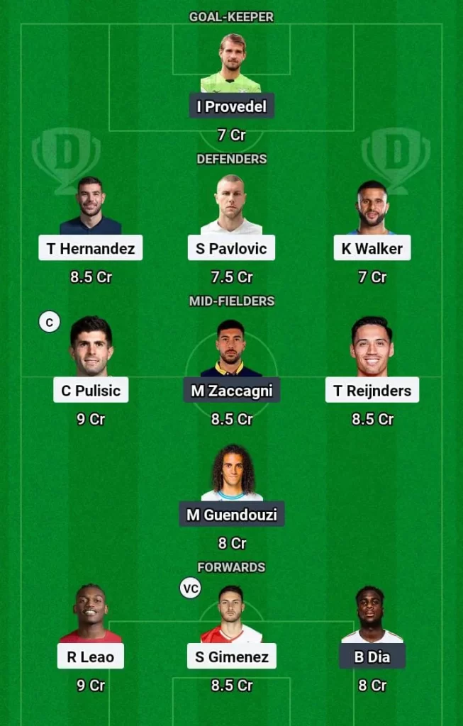 MIL vs LAZ Dream11 Prediction Today Football Match