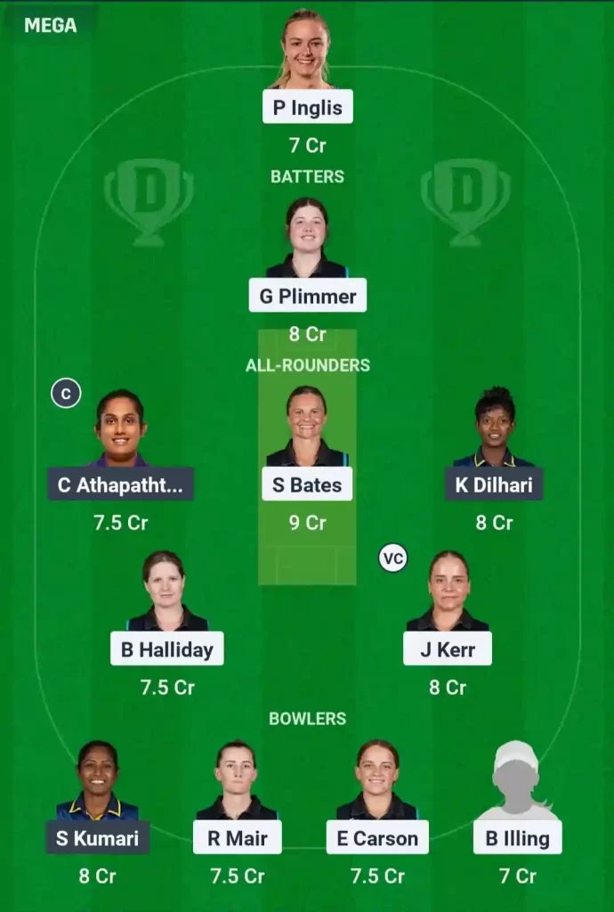 NZ-W vs SL-W Dream11 Prediction Today: 1st T20I Pitch Report, Playing11 and Stats | Sri Lanka Women tour of New Zealand 2025