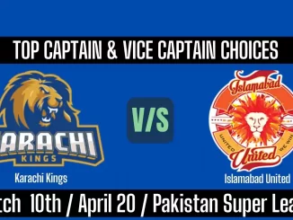 KAR vs ISL Top 3 Captain