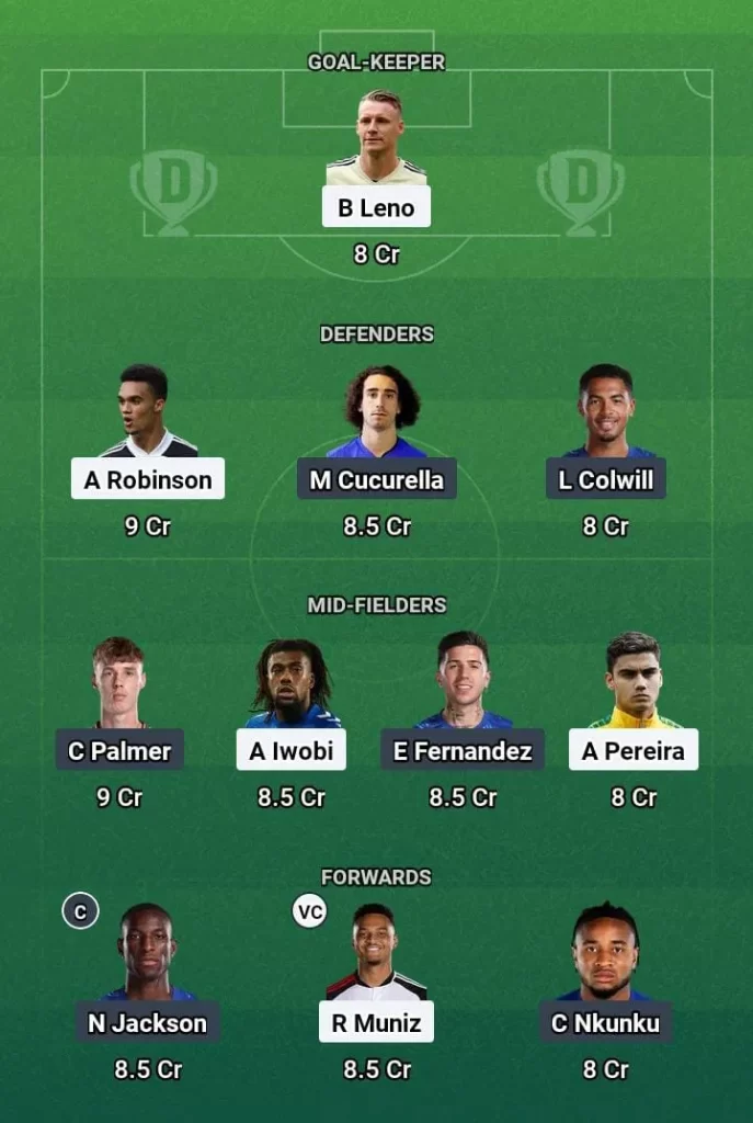 FUL vs CHE Dream11 Prediction Today Football Match