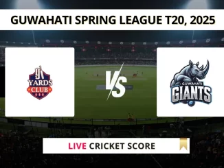NYC vs GUG Live Cricket Score Guwahati Spring League T20, 2025