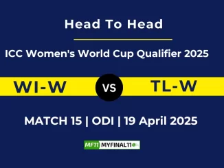 WI-W vs TL-W Player Battle & Head to Head Team Stats - ICC Women's World Cup Qualifier 2025