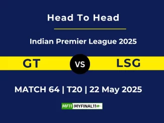GT vs LSG Player Battle, Head to Head Indian Premier League 2025 (1)