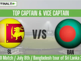 SL vs BAN Top 3 Captain Pick 3rd ODI, 8th July